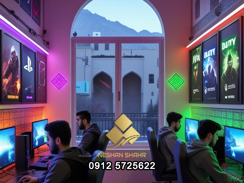 تابلو گیم نت | بهترین طراحی برای جذب گیمرها 10 Game net 04