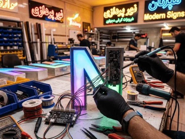 تعمیر تابلو روشنایی